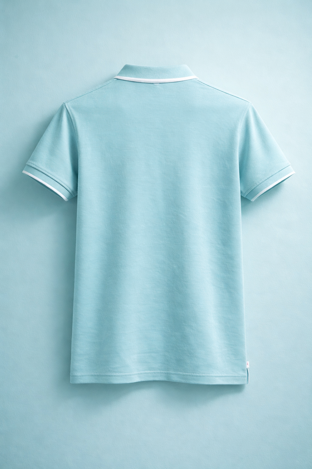 Luminen Signature Polo — Mint Blue