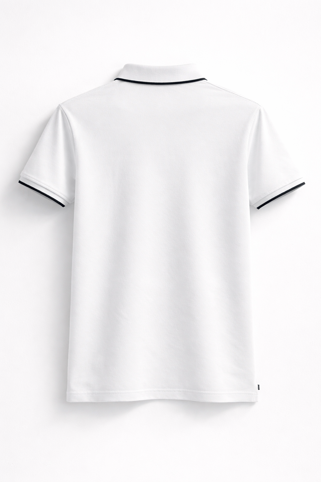 Luminen Signature Polo — Pearl White