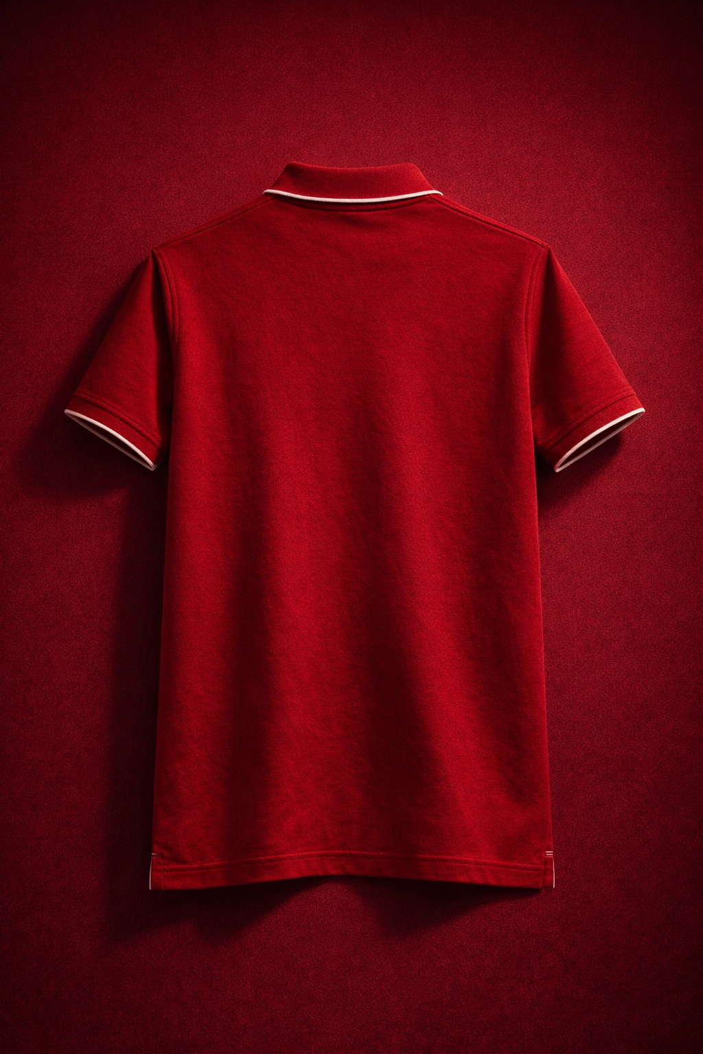 Luminen Signature Polo — Heather Red (Sustainable Edition