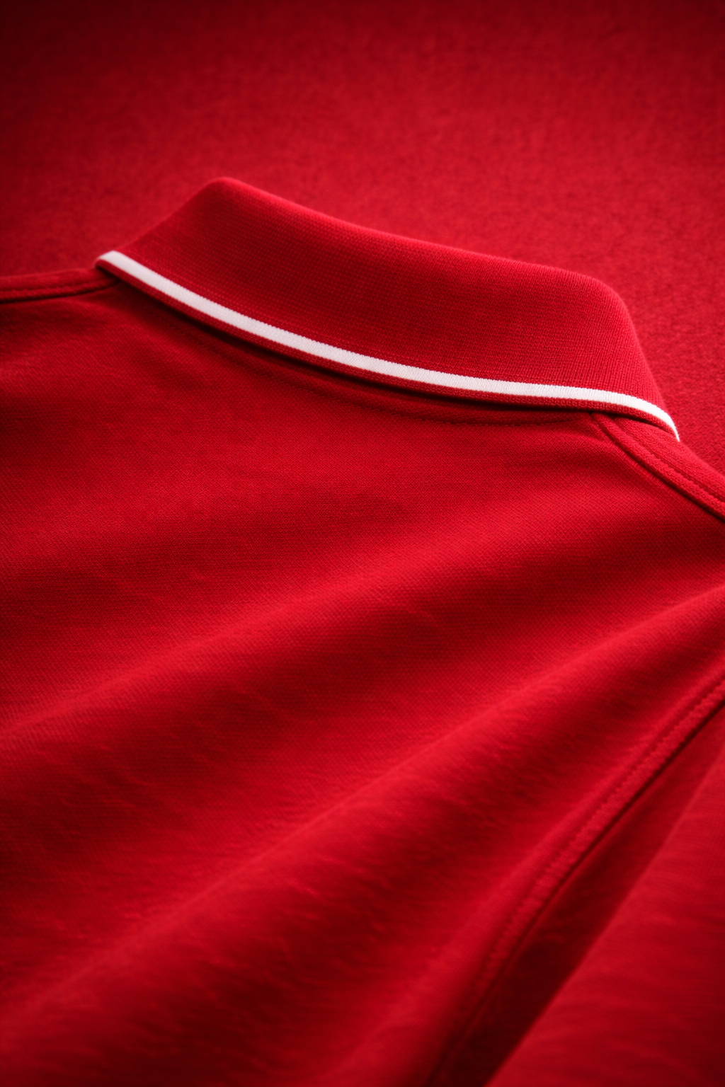 Luminen Signature Polo — Heather Red (Sustainable Edition