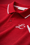 Luminen Signature Polo — Heather Red (Sustainable Edition