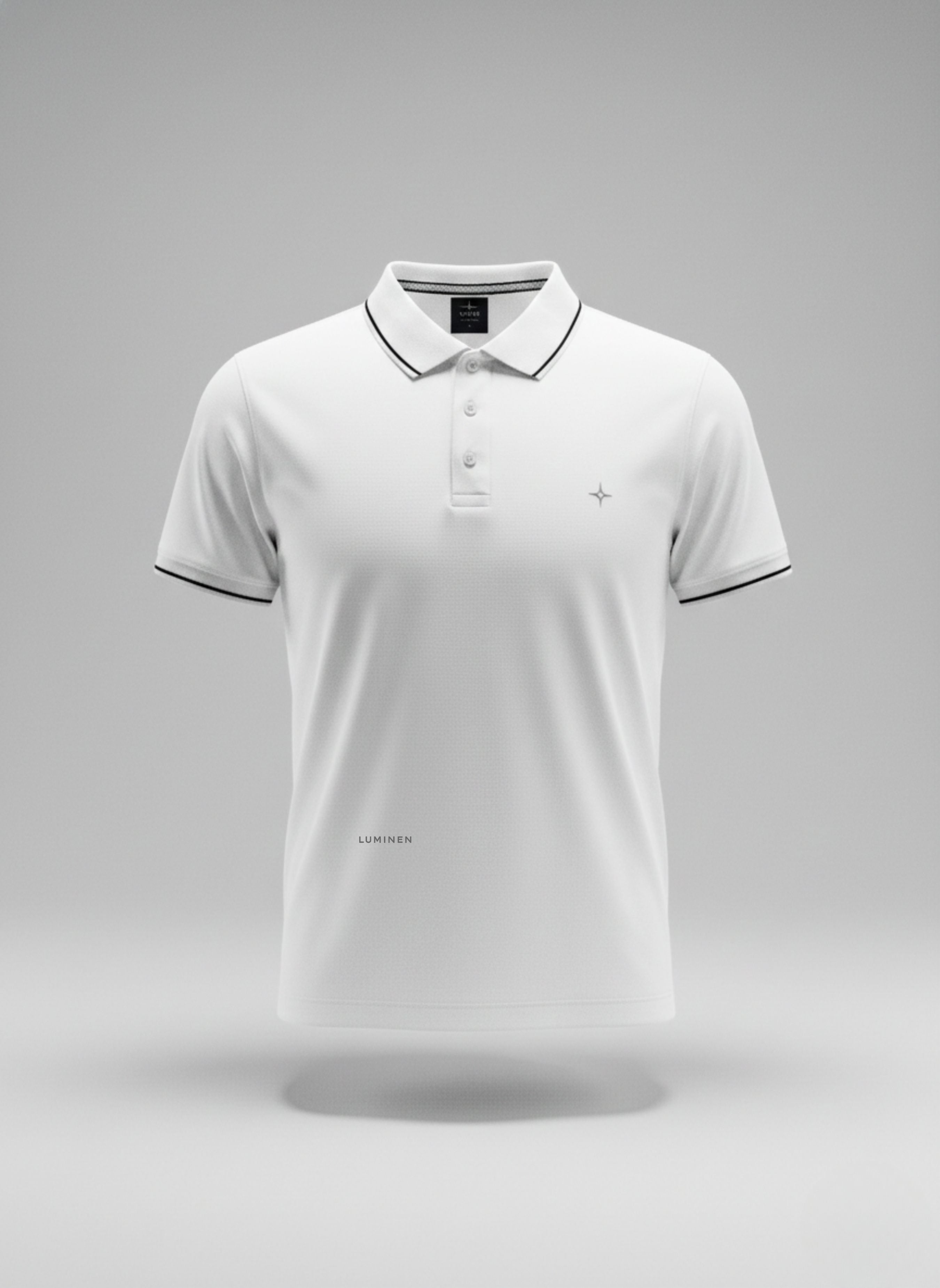 Optic White | The Verge Polo