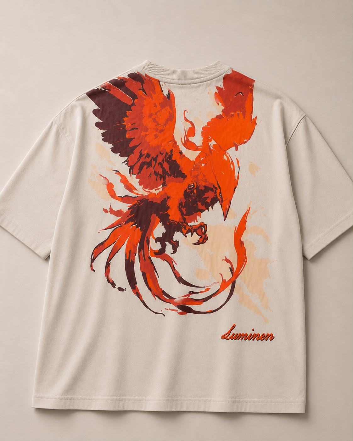 Ivory wildfire BoxFit Tshirt