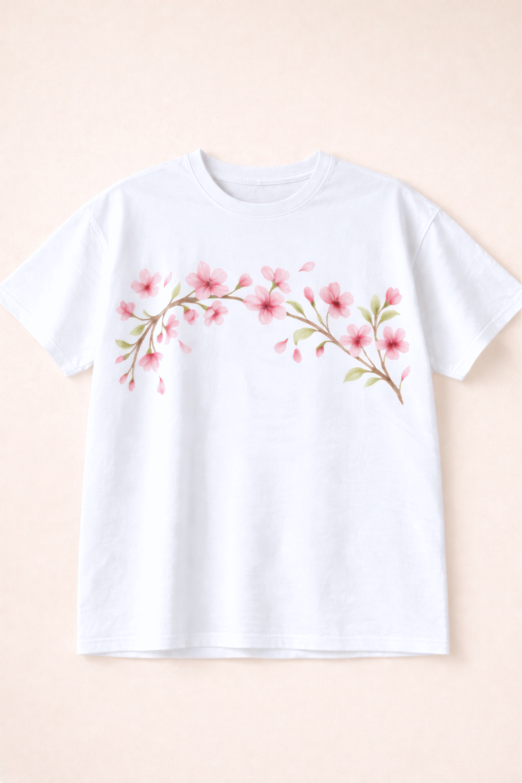 Bloommark Oversized T-Shirt (White)