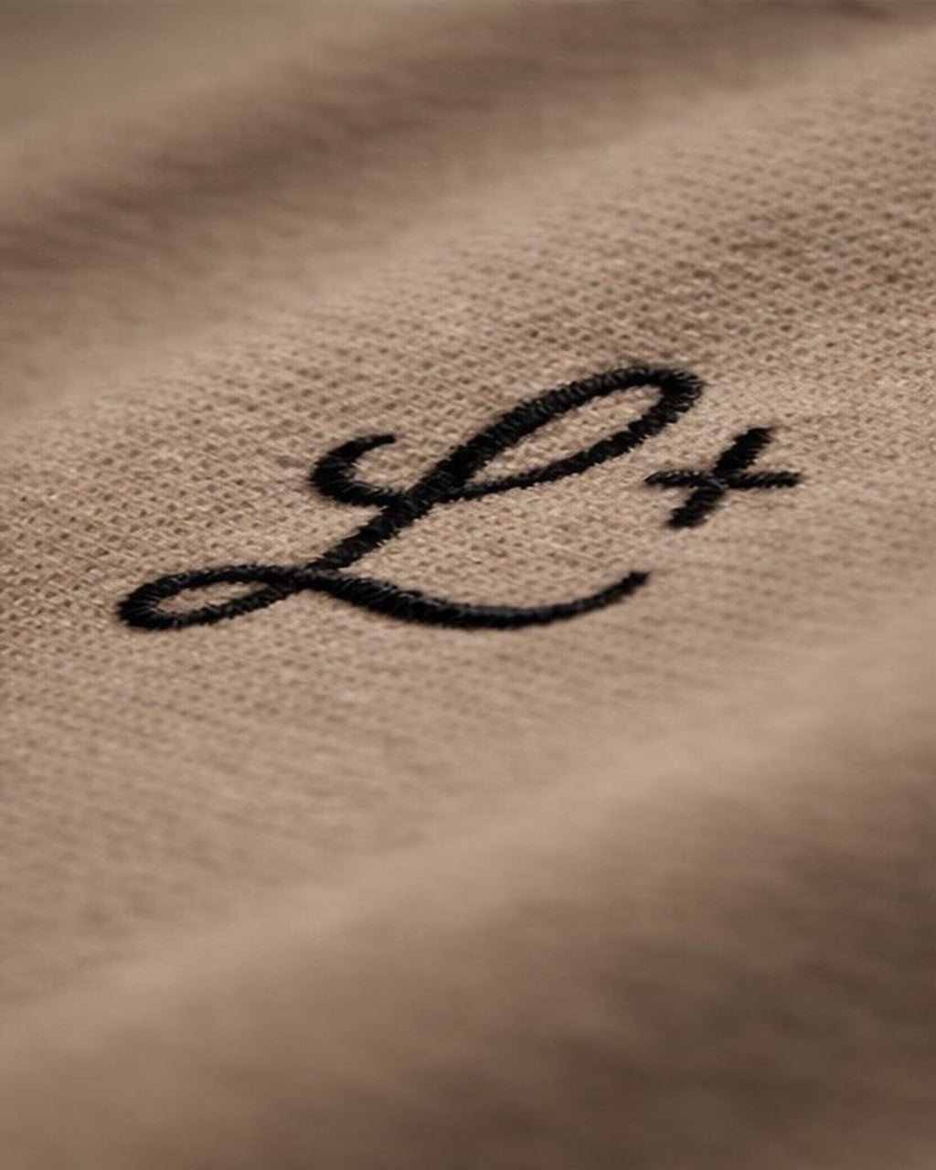 Luminen Signature Polo — Sustainable Beige