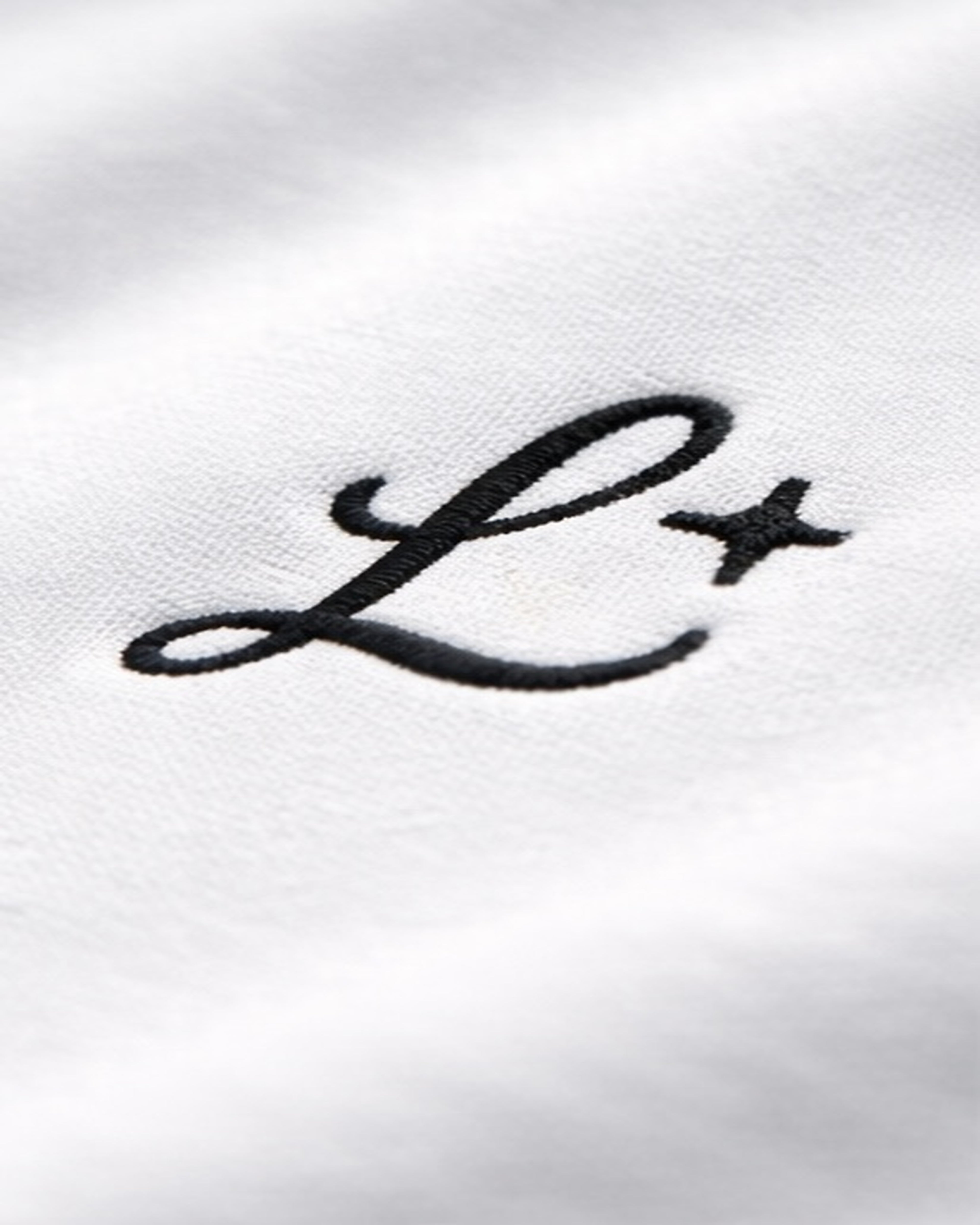 Luminen Signature Polo — Pearl White